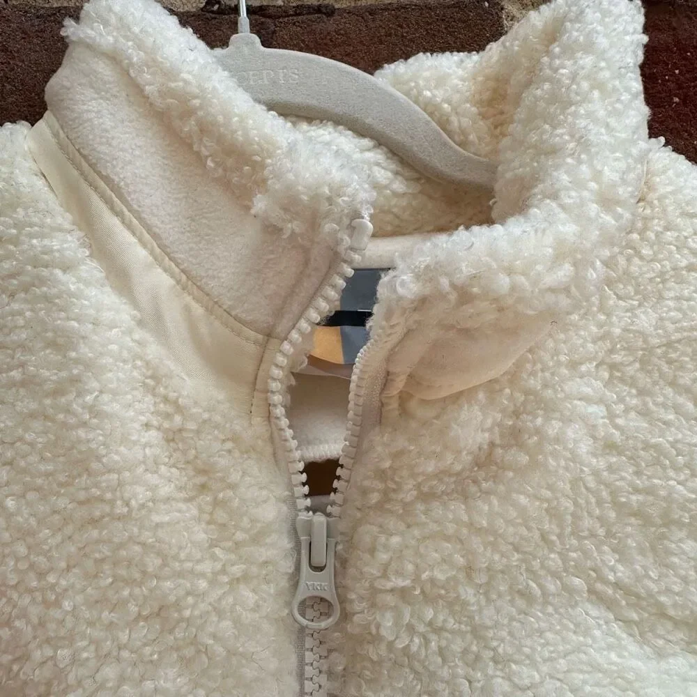 Kith Pinehurst Bonded Sherpa Full Zip jacket mens MEDIUM NEW - Picture 2 of 8